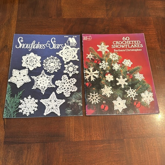 Dover Needlework Series Chrocketed Snowflakes Pattern Books Annie's Attic - Picture 2 of 7